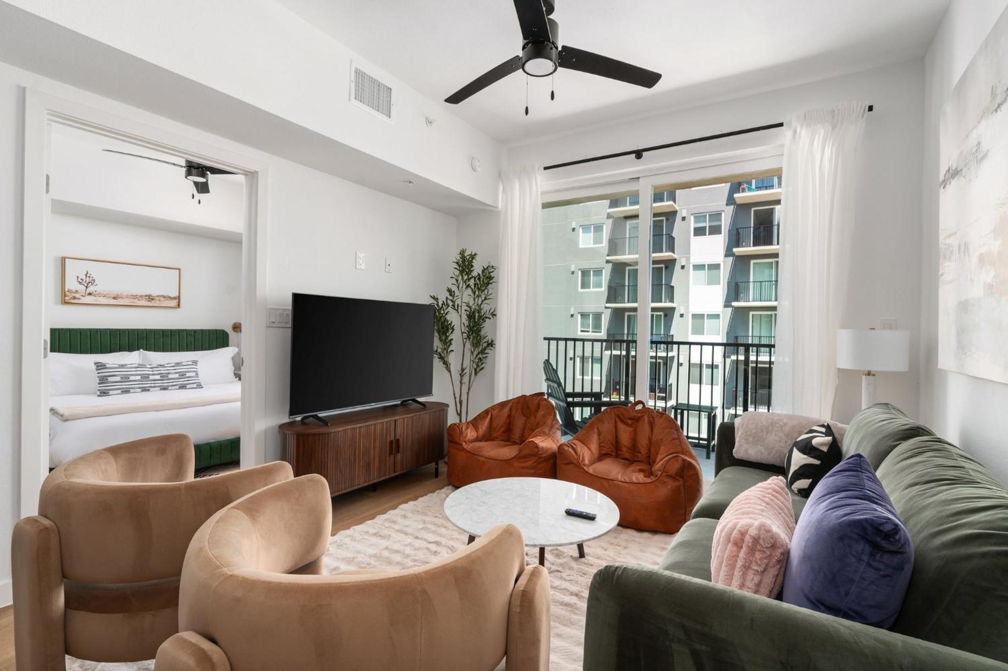 Three-Bedroom Apartment Balcony