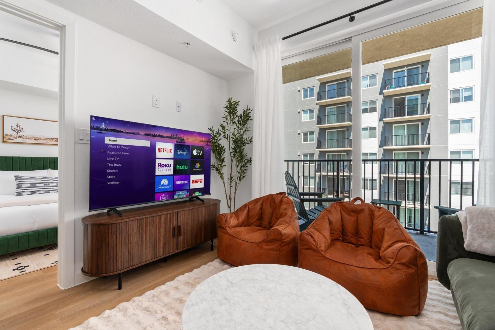 Three-Bedroom Apartment Balcony