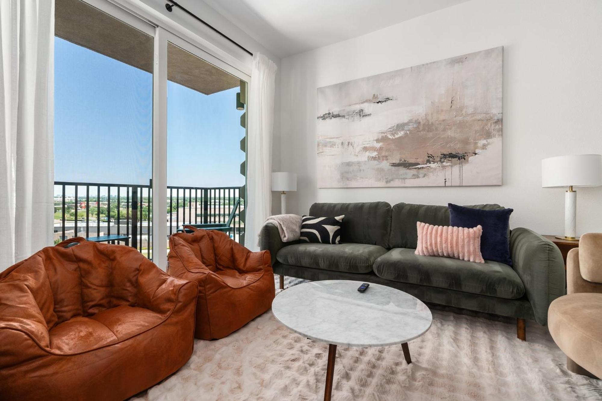 Three-Bedroom Apartment Balcony