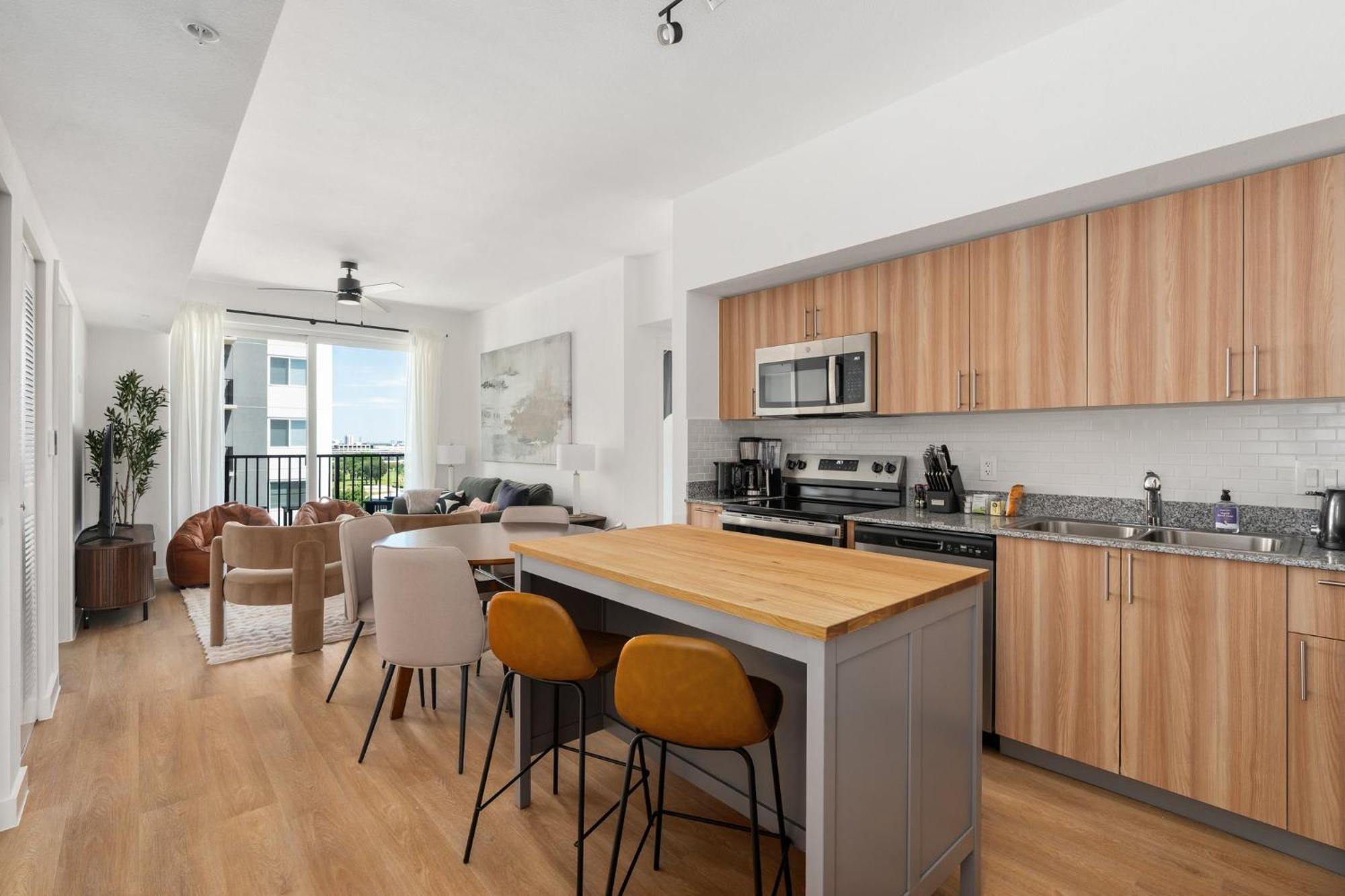 Three-Bedroom Apartment Balcony