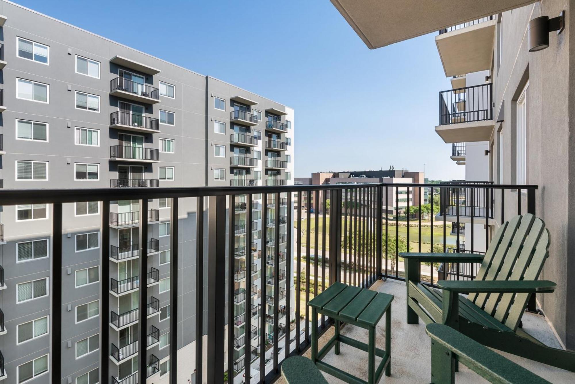 Two-Bedroom Apartment Balcony
