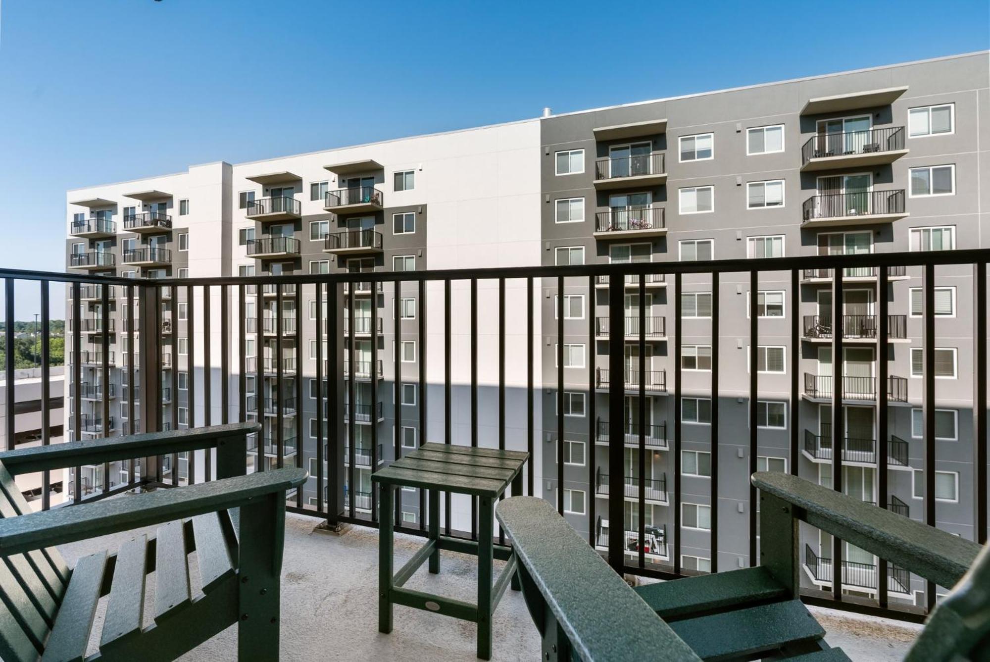 Two-Bedroom Apartment Balcony