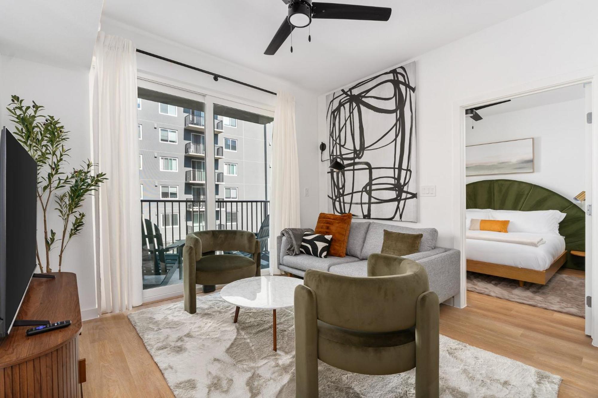 Two-Bedroom Apartment Balcony
