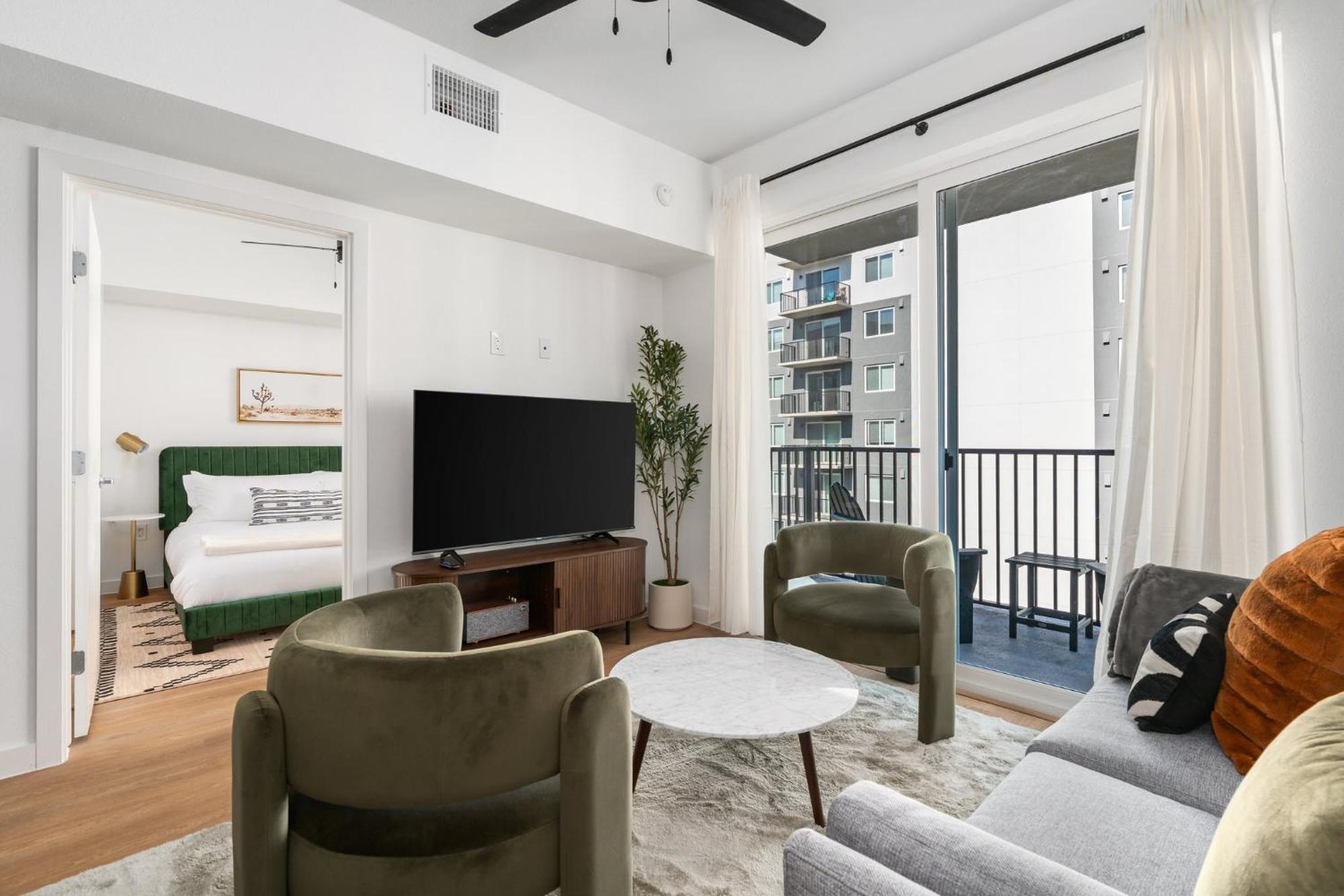 Two-Bedroom Apartment Balcony