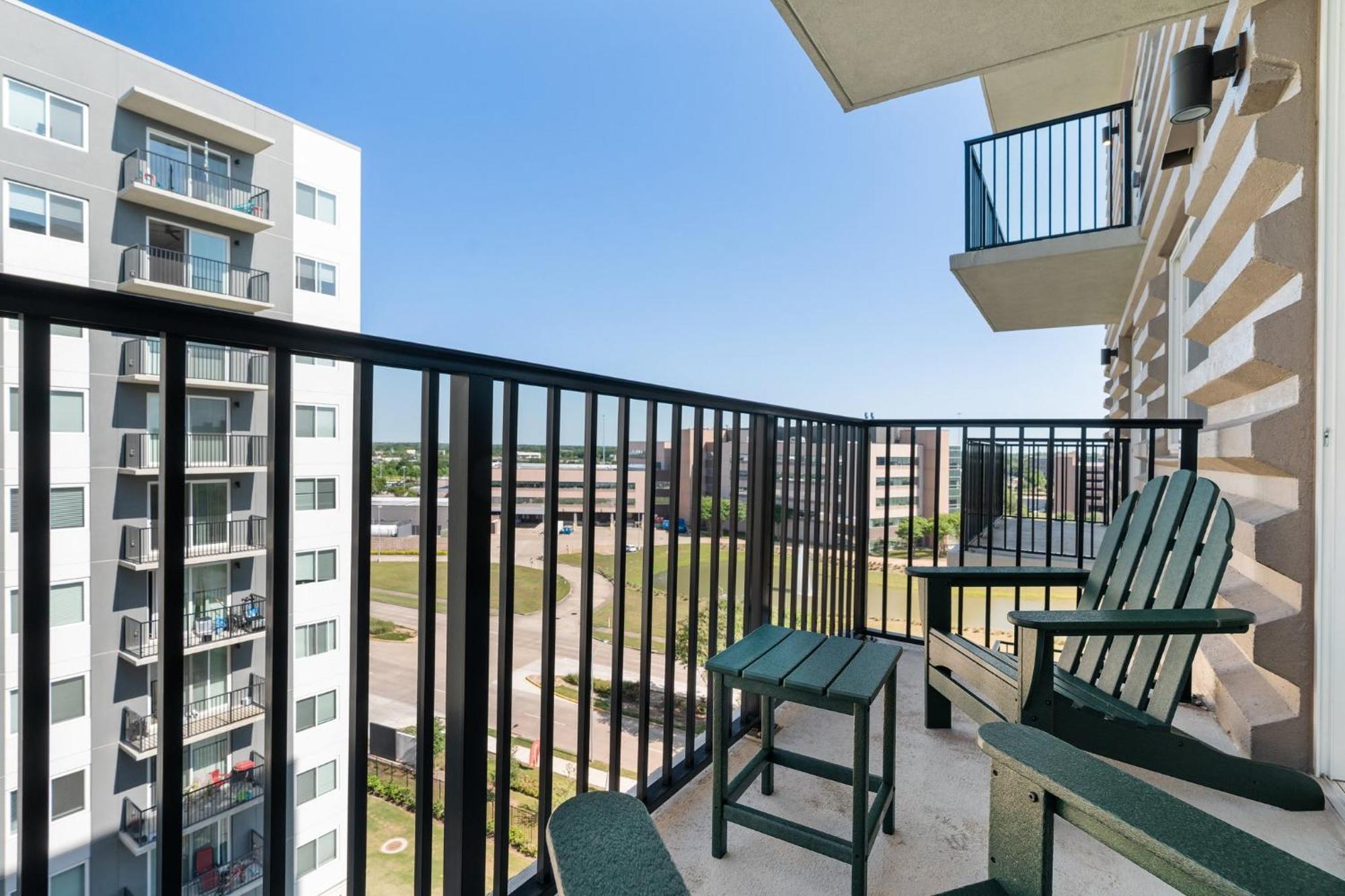 One-Bedroom Apartment Balcony