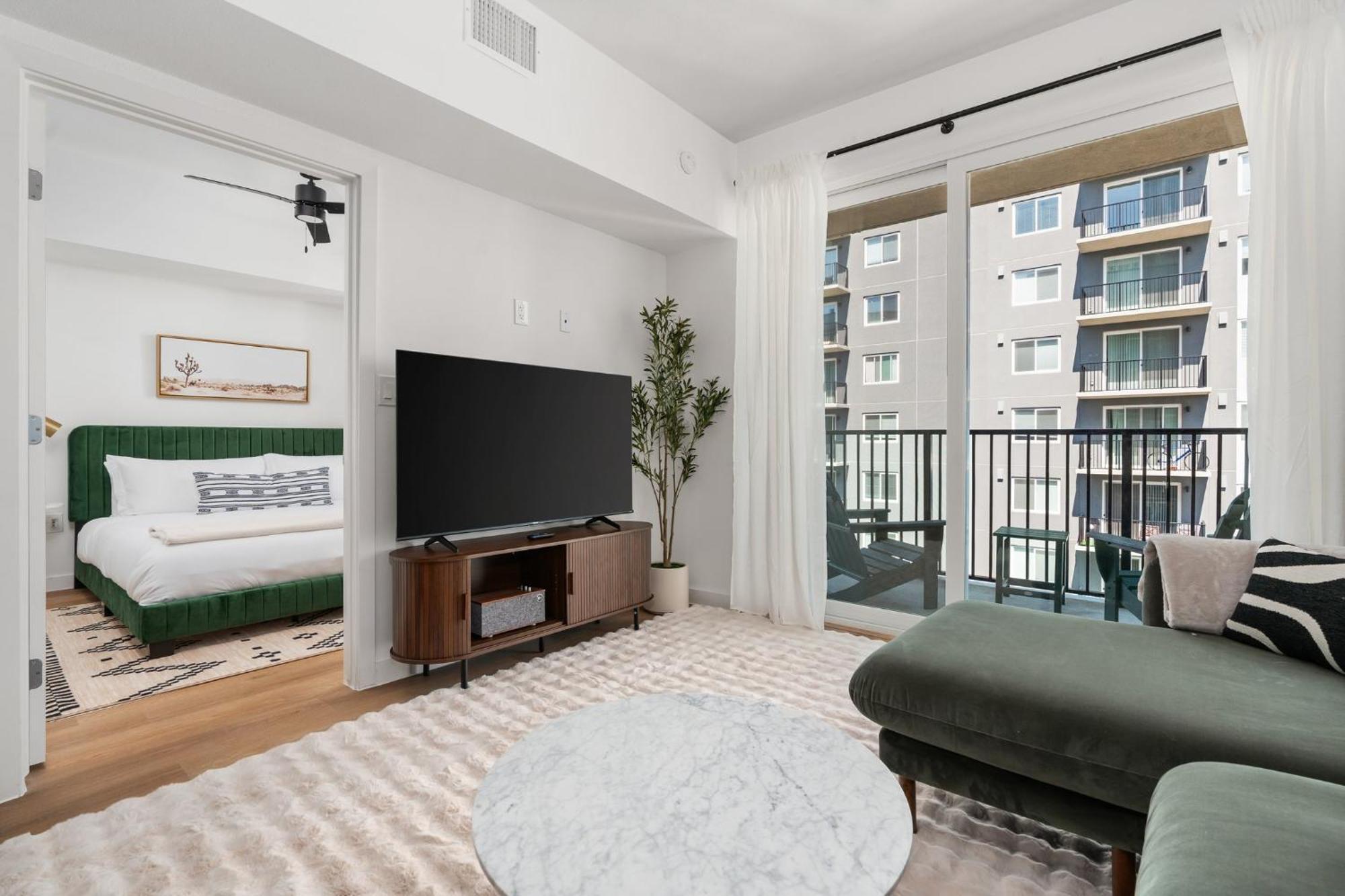 One-Bedroom Apartment Balcony