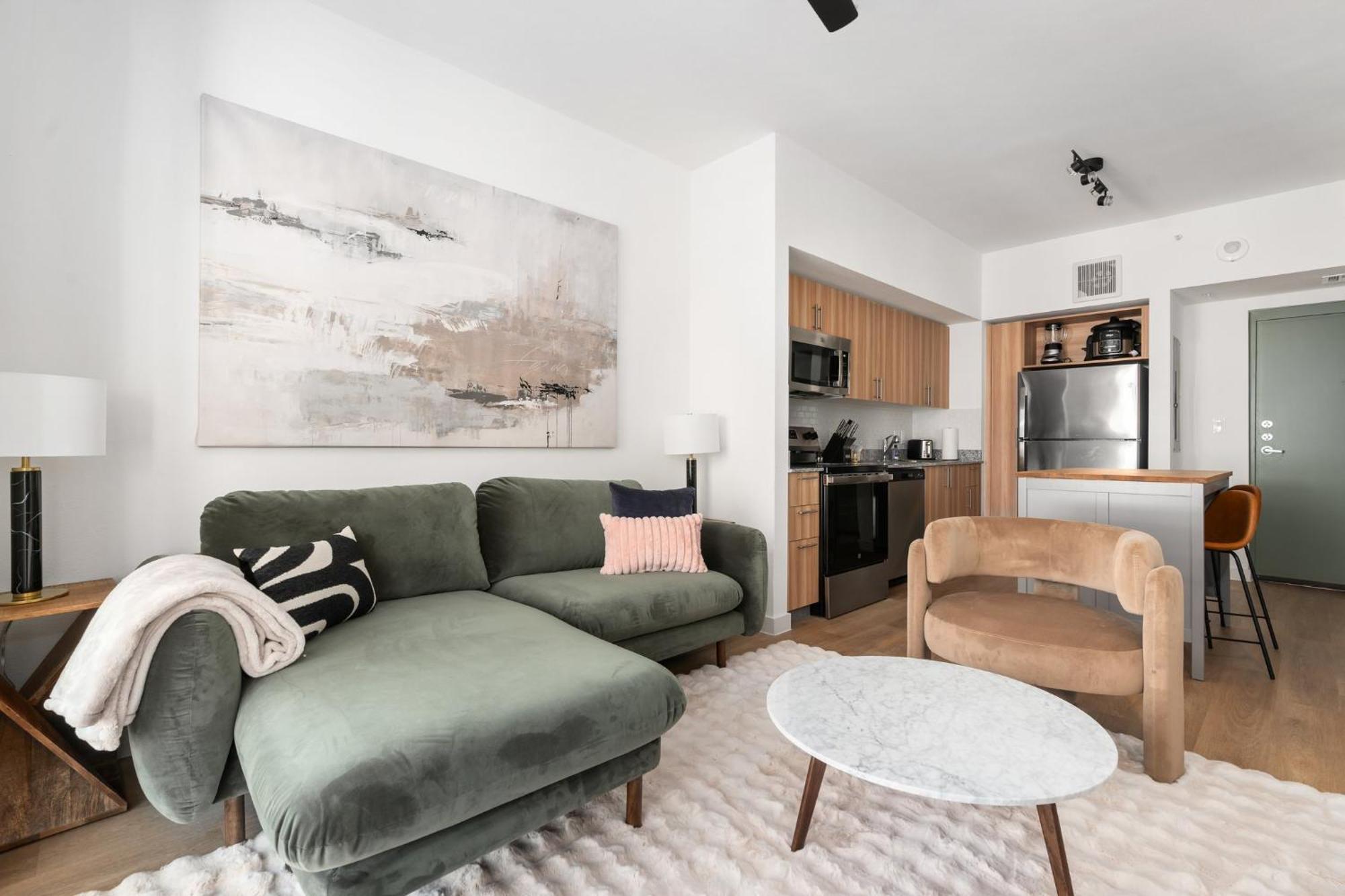 One-Bedroom Apartment Balcony