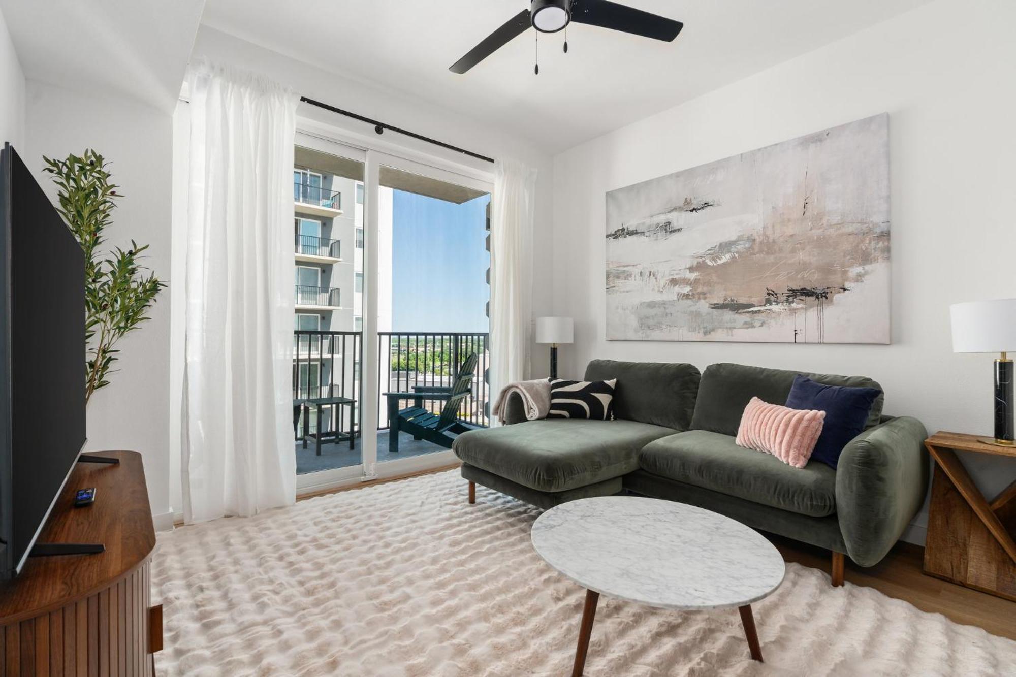 One-Bedroom Apartment Balcony