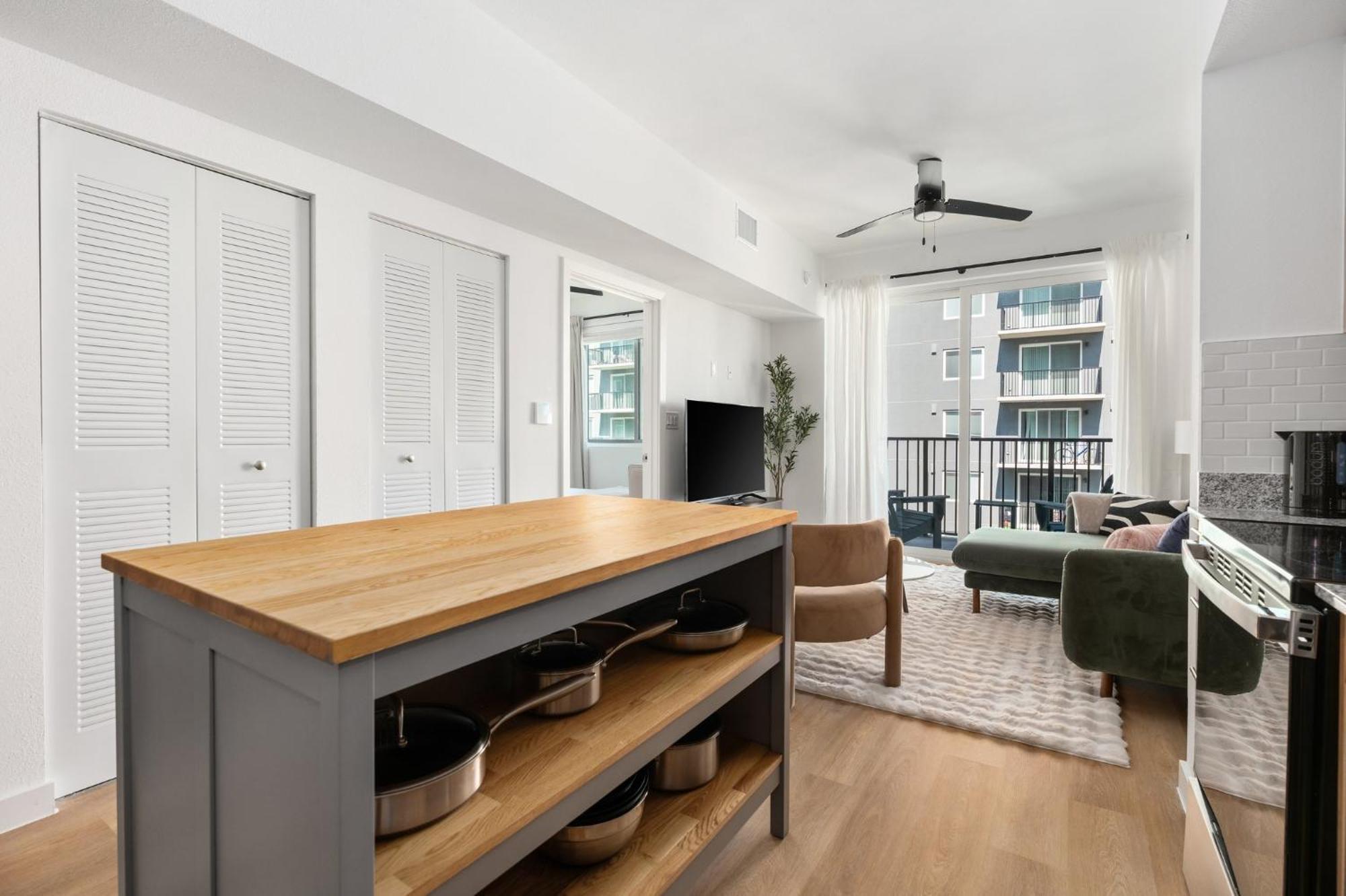 One-Bedroom Apartment Balcony