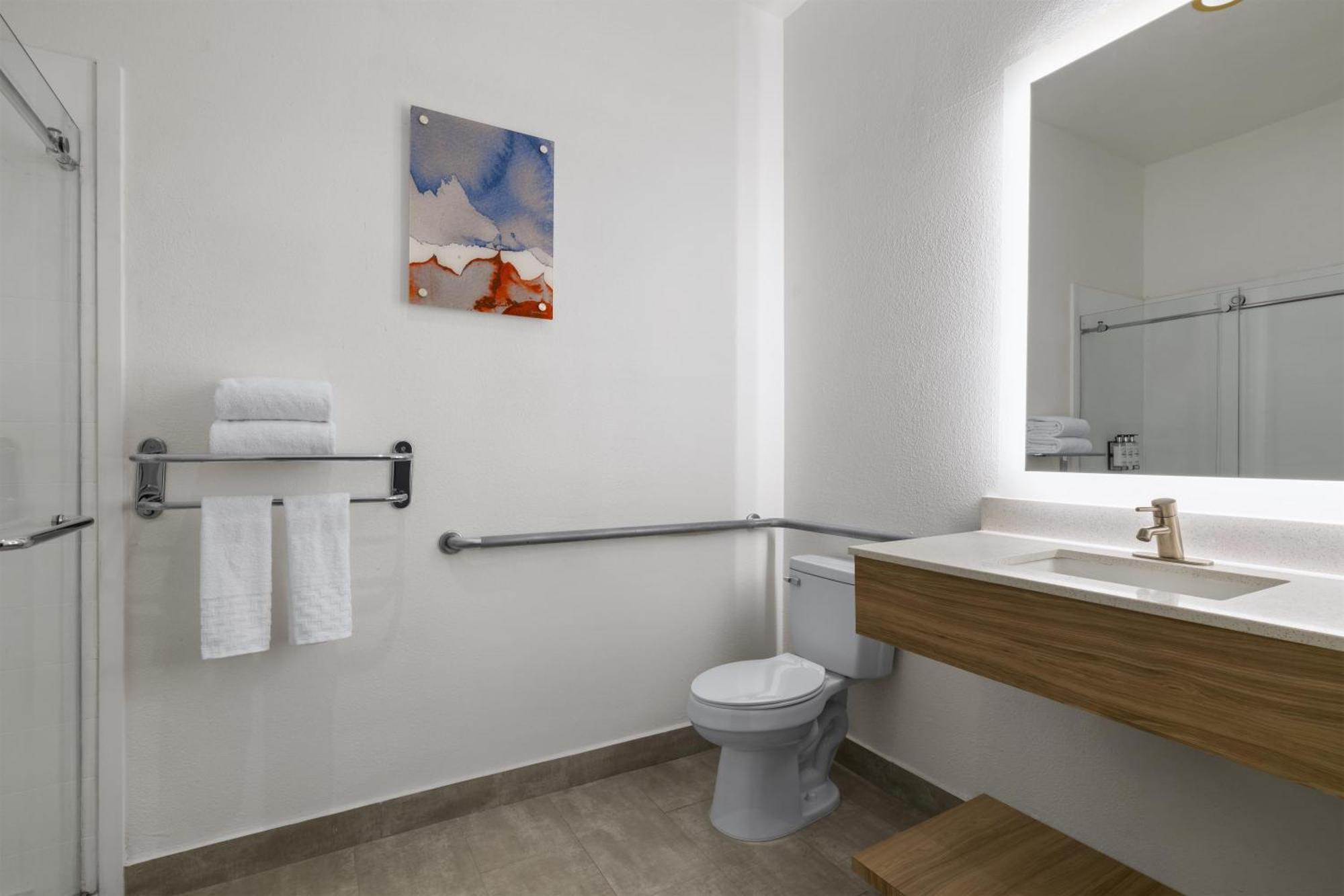 King Room Roll Shower Disability Access or Non-Smoking