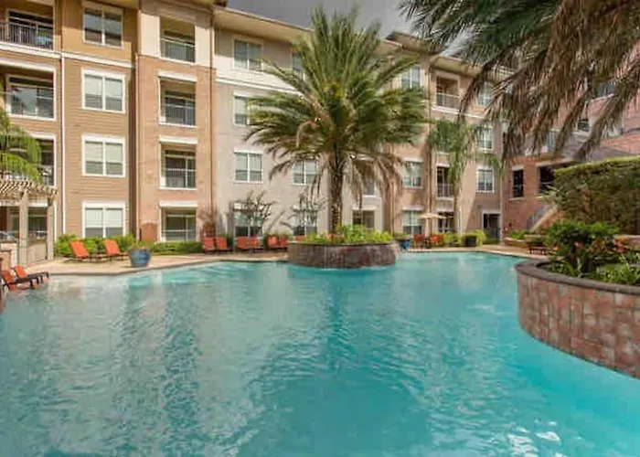 1Br Urban Retreat Pool Gym Near Nrg Wifi Petok Apartment Houston