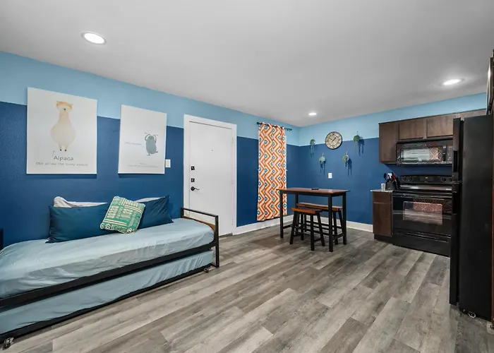 Comfy 1Br Apt With Free Parking Near Nrg & Med Center Houston