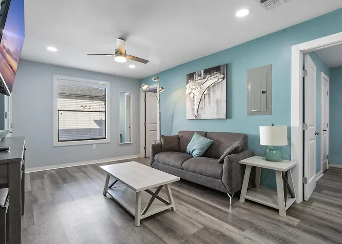 Htx Dtown Apt I Sleeps 7 Wi-Fi Parking Free Gym Houston