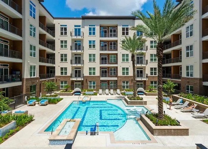 Houston Luxury 1Br-3Bd-Pool-Gym Apartment