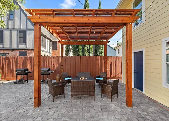 Med Center Studio Near Museums Fire Pit Wifi Bbq Houston