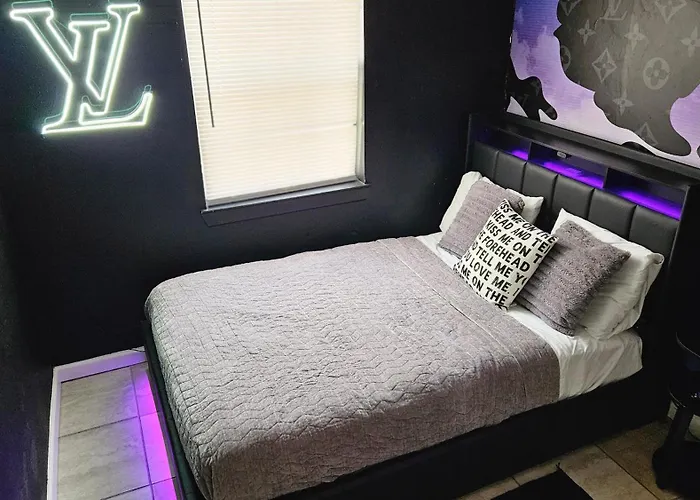 The Gawdy Den With Fast Wifi 2 Minutes From Downtown Houston! Apartment